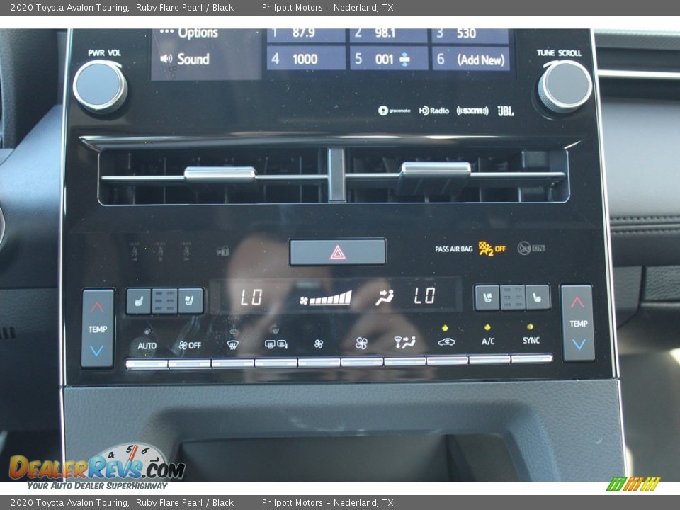 2020 Toyota Avalon Touring Ruby Flare Pearl / Black Photo #17