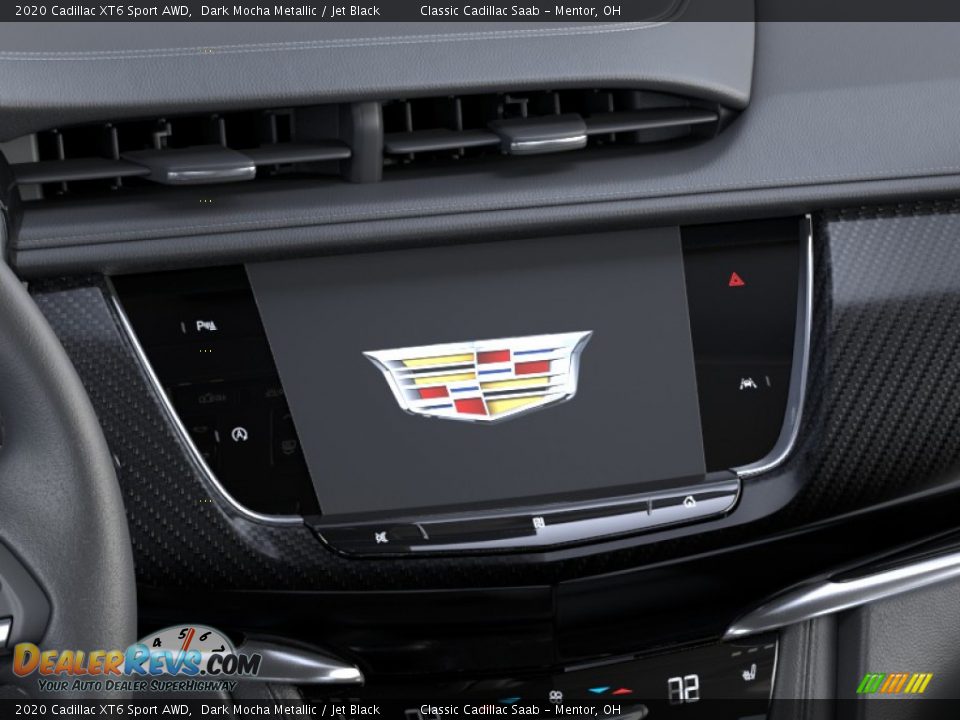 2020 Cadillac XT6 Sport AWD Dark Mocha Metallic / Jet Black Photo #16