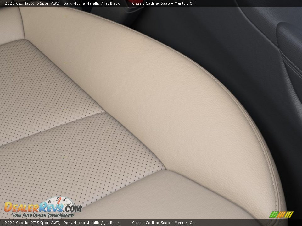 2020 Cadillac XT6 Sport AWD Dark Mocha Metallic / Jet Black Photo #17