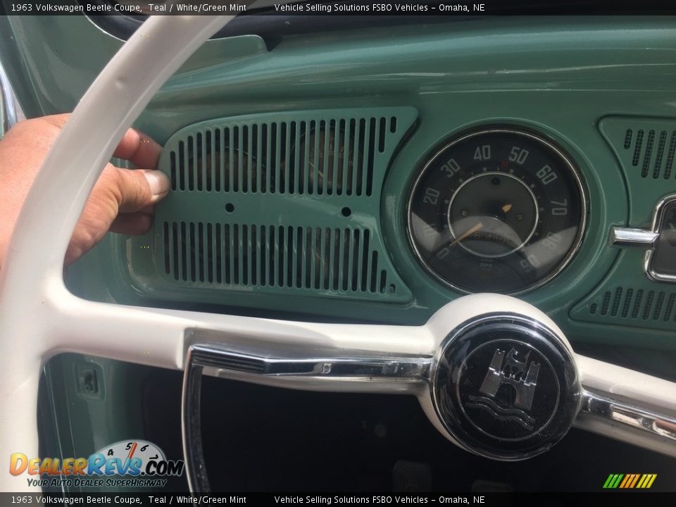 Dashboard of 1963 Volkswagen Beetle Coupe Photo #4