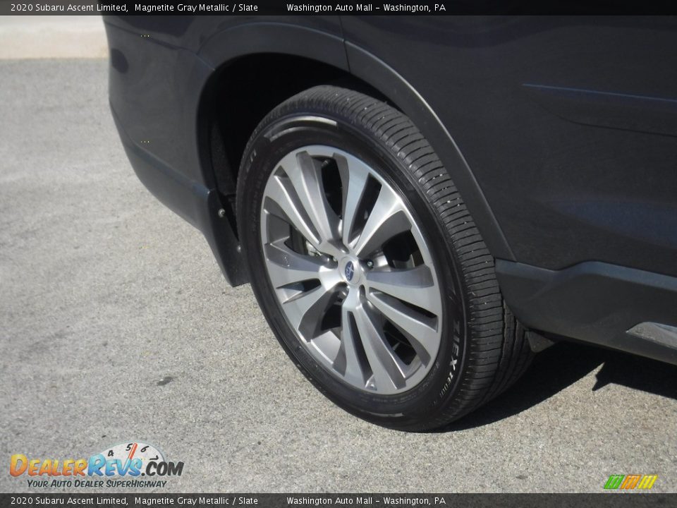 2020 Subaru Ascent Limited Magnetite Gray Metallic / Slate Photo #9