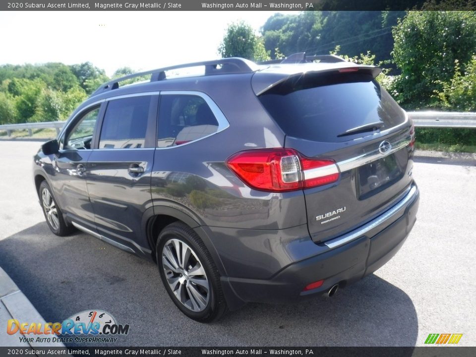 2020 Subaru Ascent Limited Magnetite Gray Metallic / Slate Photo #14