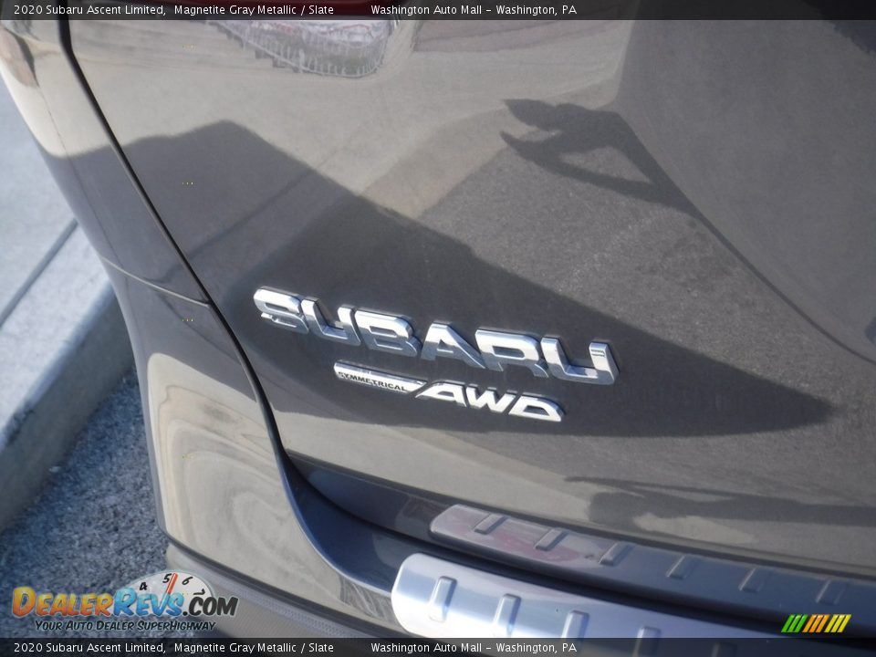 2020 Subaru Ascent Limited Magnetite Gray Metallic / Slate Photo #16