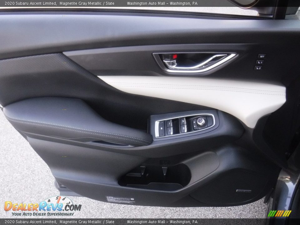 2020 Subaru Ascent Limited Magnetite Gray Metallic / Slate Photo #20
