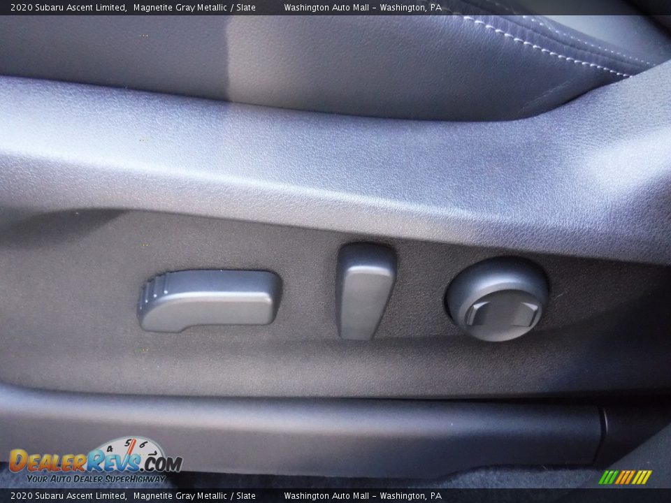 2020 Subaru Ascent Limited Magnetite Gray Metallic / Slate Photo #25