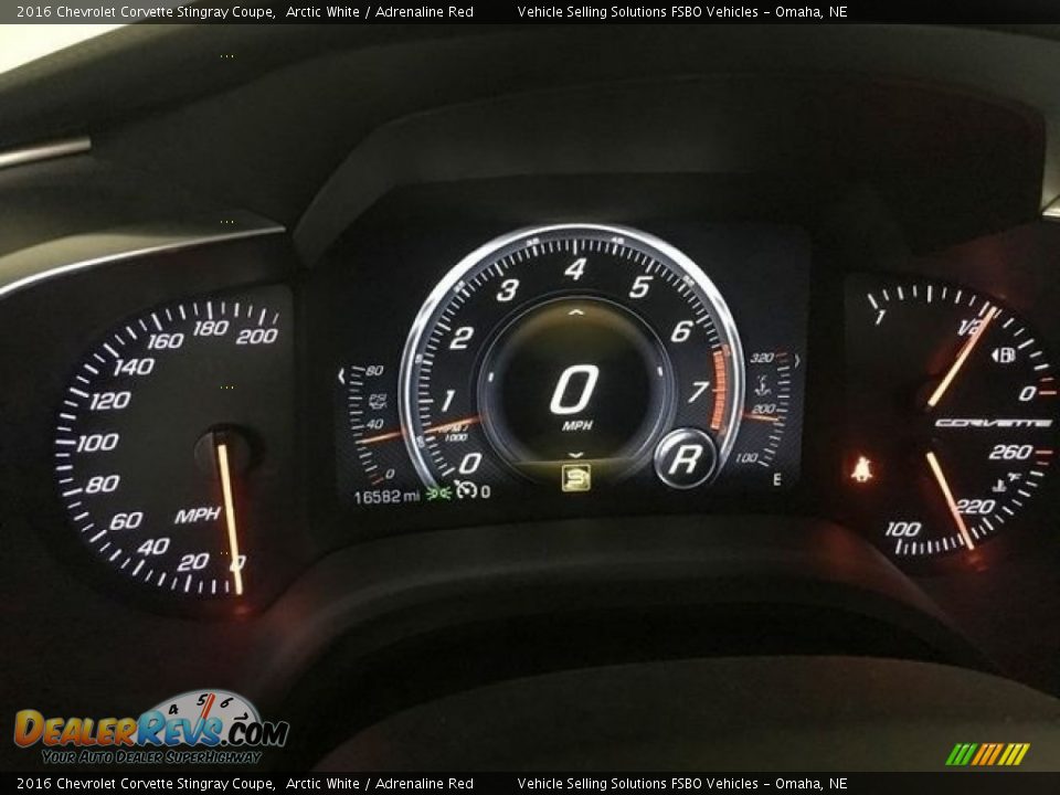 2016 Chevrolet Corvette Stingray Coupe Gauges Photo #3