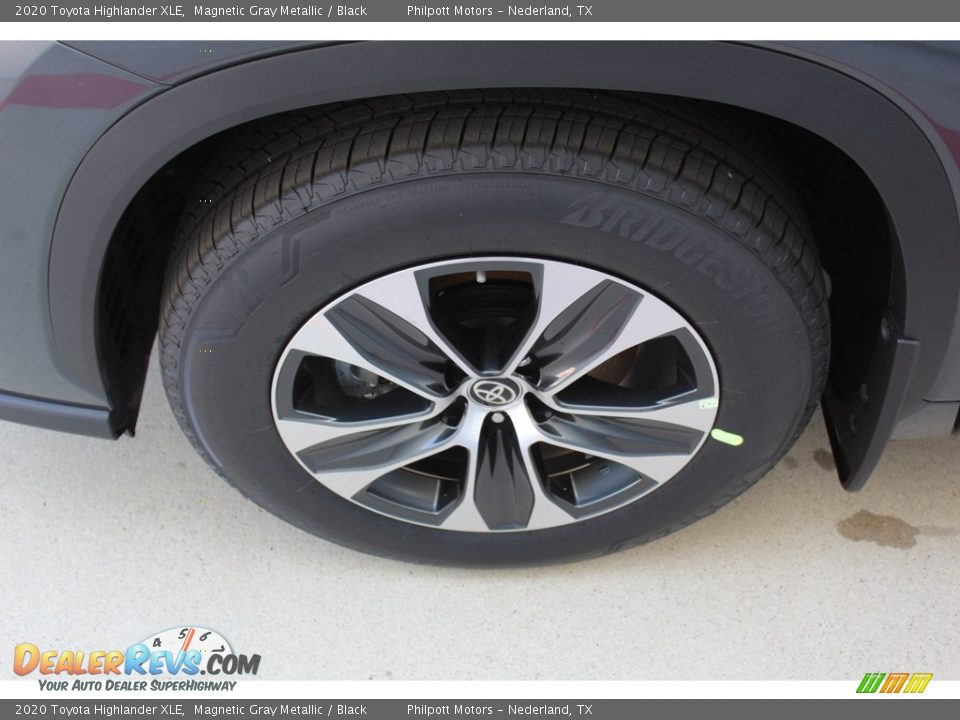 2020 Toyota Highlander XLE Magnetic Gray Metallic / Black Photo #5