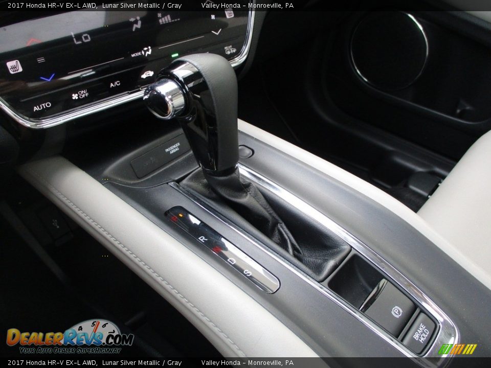 2017 Honda HR-V EX-L AWD Lunar Silver Metallic / Gray Photo #15
