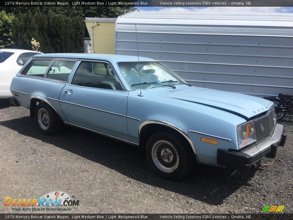 Front 3/4 View of 1979 Mercury Bobcat Station Wagon Photo #2