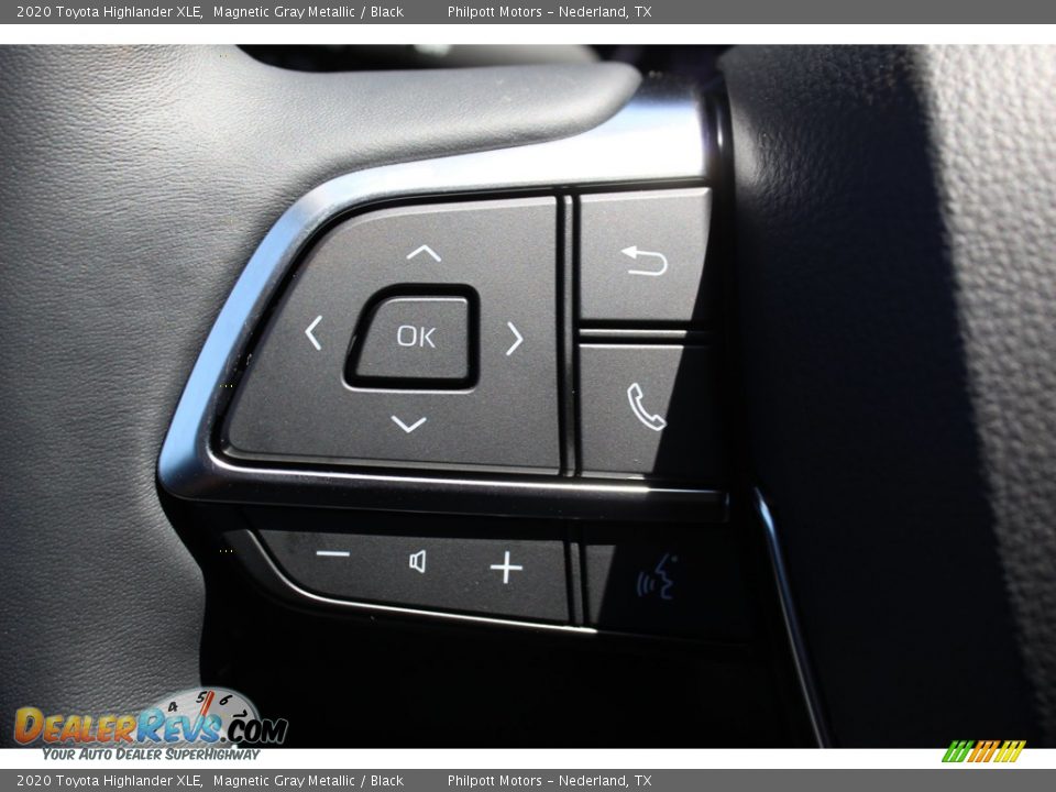 2020 Toyota Highlander XLE Magnetic Gray Metallic / Black Photo #11