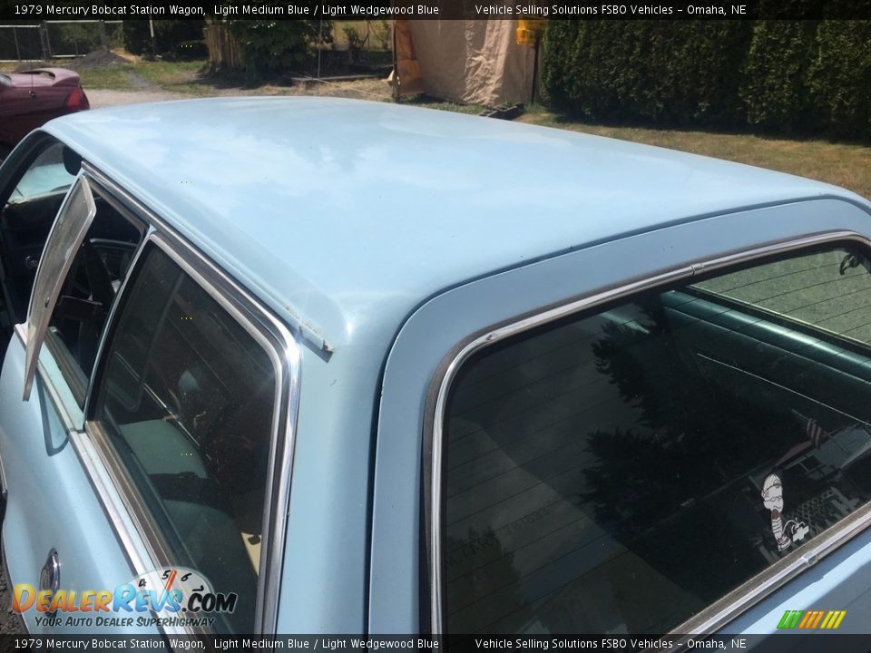 Light Medium Blue 1979 Mercury Bobcat Station Wagon Photo #3