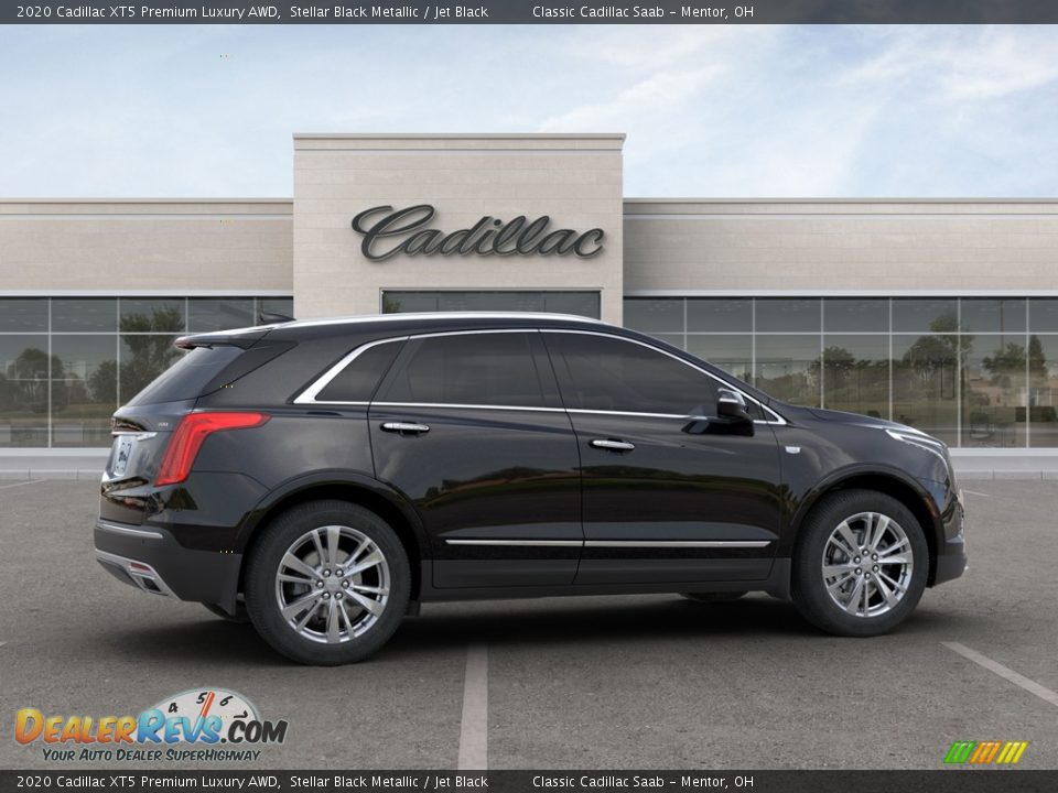 2020 Cadillac XT5 Premium Luxury AWD Stellar Black Metallic / Jet Black Photo #7