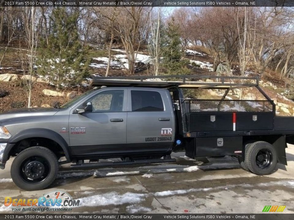 Mineral Gray Metallic 2013 Ram 5500 Crew Cab 4x4 Chassis Photo #1