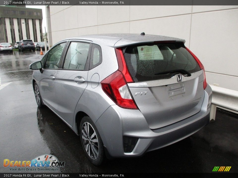 2017 Honda Fit EX Lunar Silver Pearl / Black Photo #3