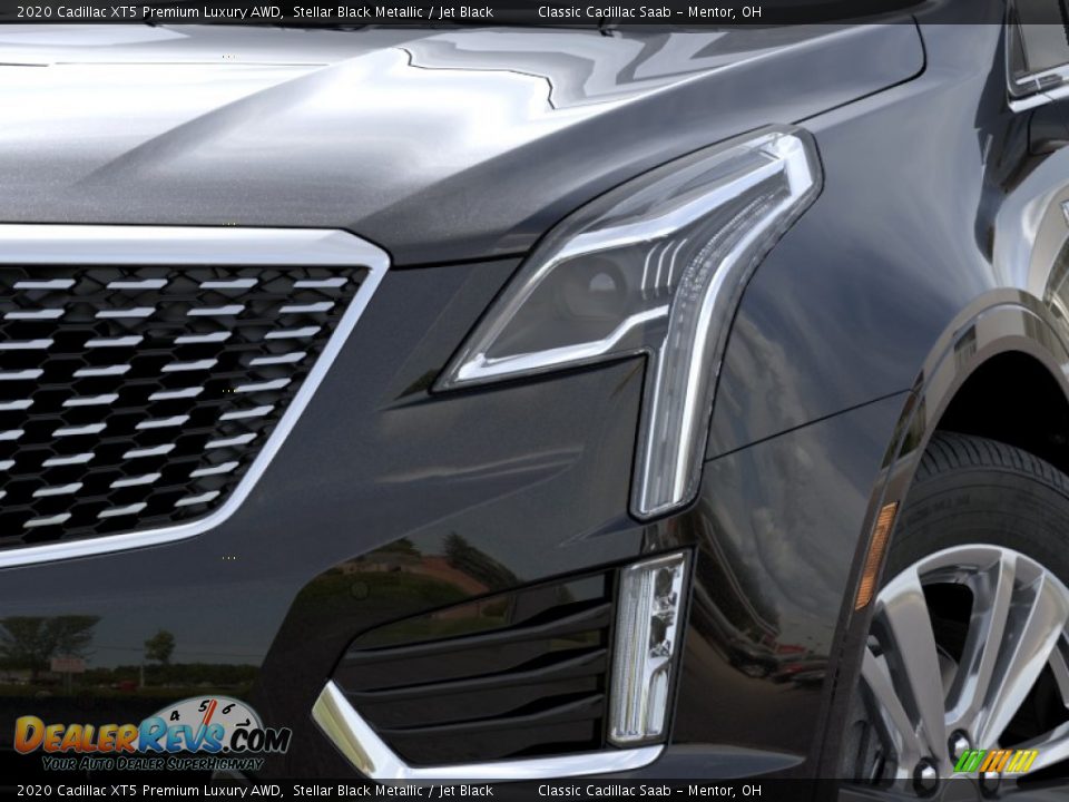 2020 Cadillac XT5 Premium Luxury AWD Stellar Black Metallic / Jet Black Photo #10