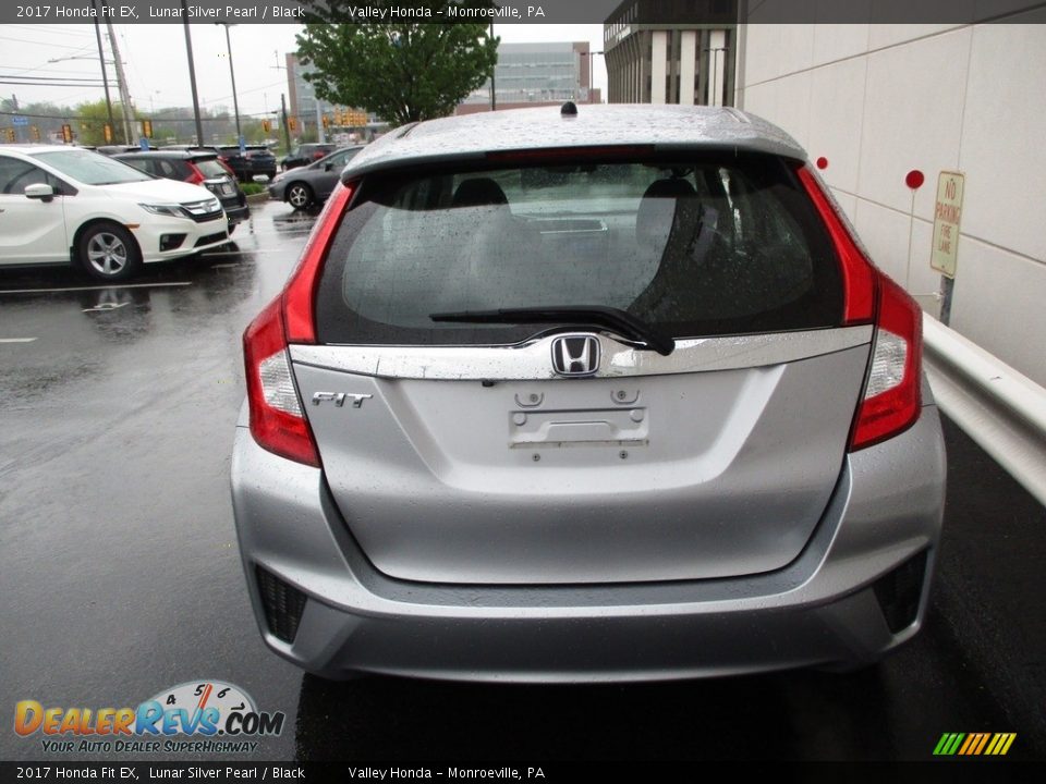 2017 Honda Fit EX Lunar Silver Pearl / Black Photo #4