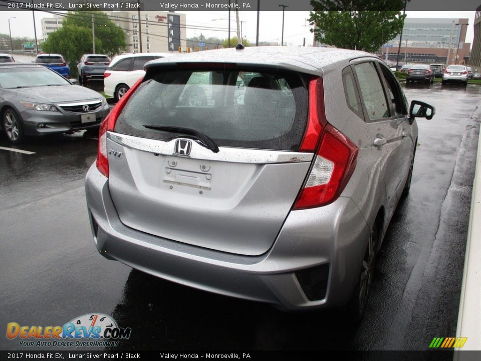 2017 Honda Fit EX Lunar Silver Pearl / Black Photo #5