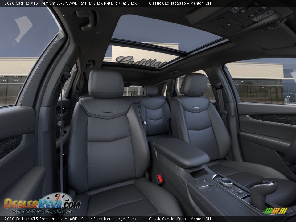 2020 Cadillac XT5 Premium Luxury AWD Stellar Black Metallic / Jet Black Photo #13
