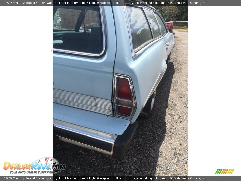 1979 Mercury Bobcat Station Wagon Light Medium Blue / Light Wedgewood Blue Photo #11