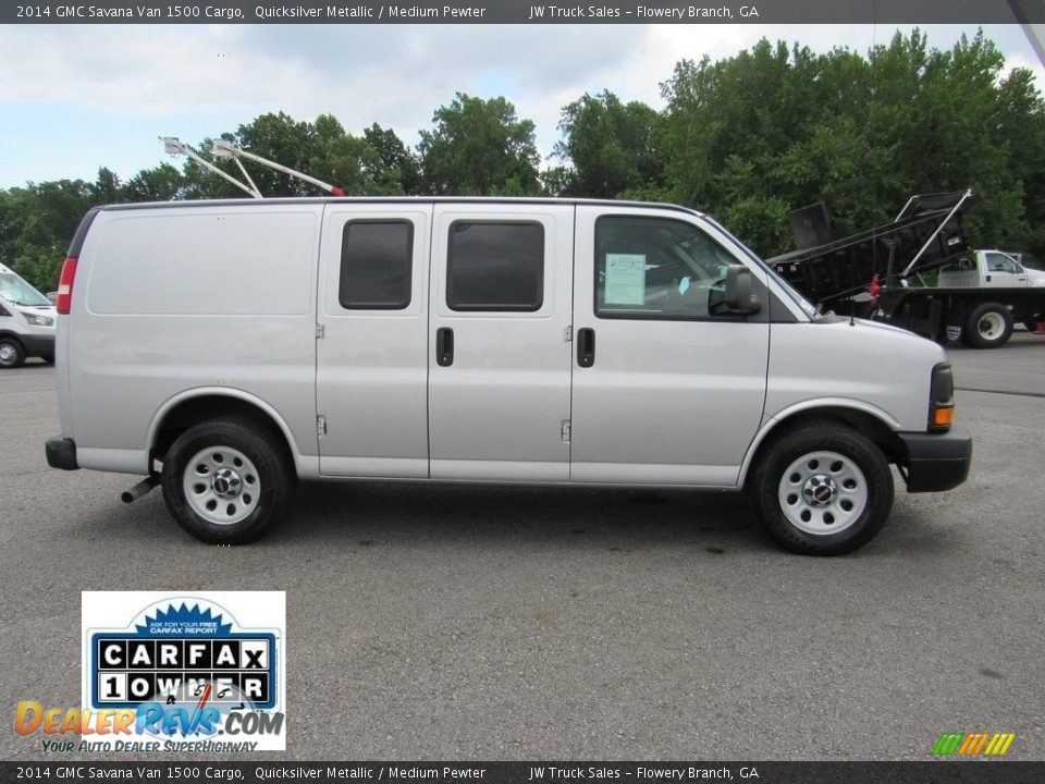 2014 GMC Savana Van 1500 Cargo Quicksilver Metallic / Medium Pewter Photo #6