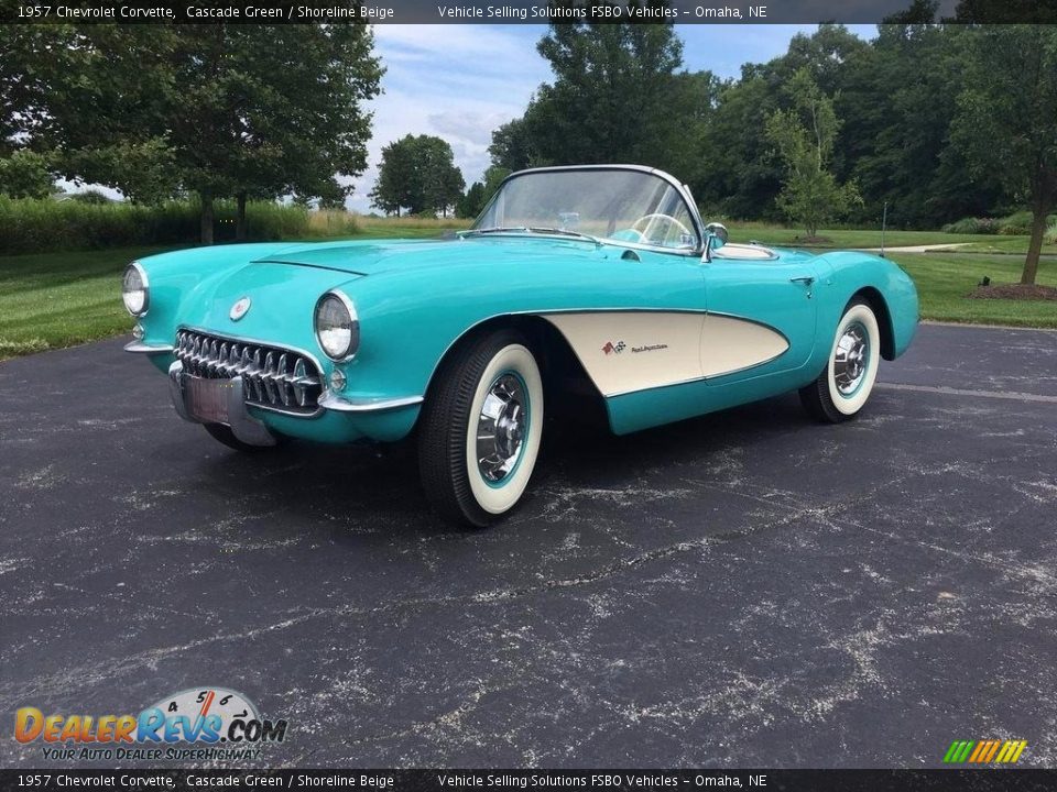 Front 3/4 View of 1957 Chevrolet Corvette  Photo #1