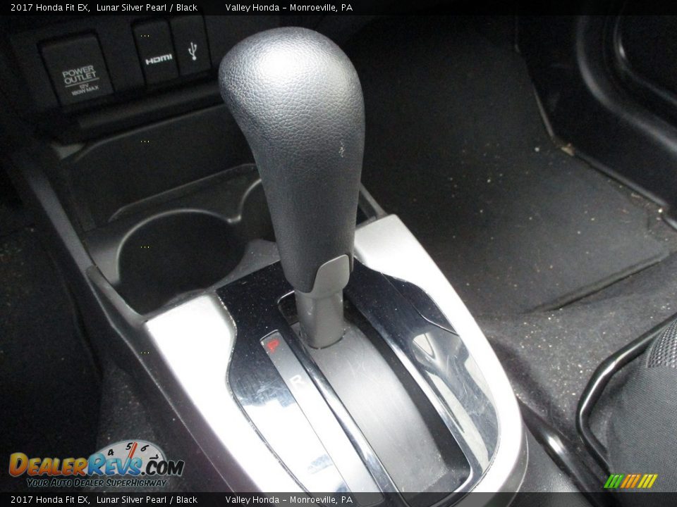 2017 Honda Fit EX Lunar Silver Pearl / Black Photo #16