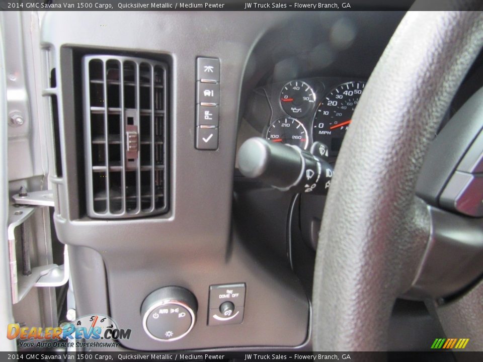 Controls of 2014 GMC Savana Van 1500 Cargo Photo #18