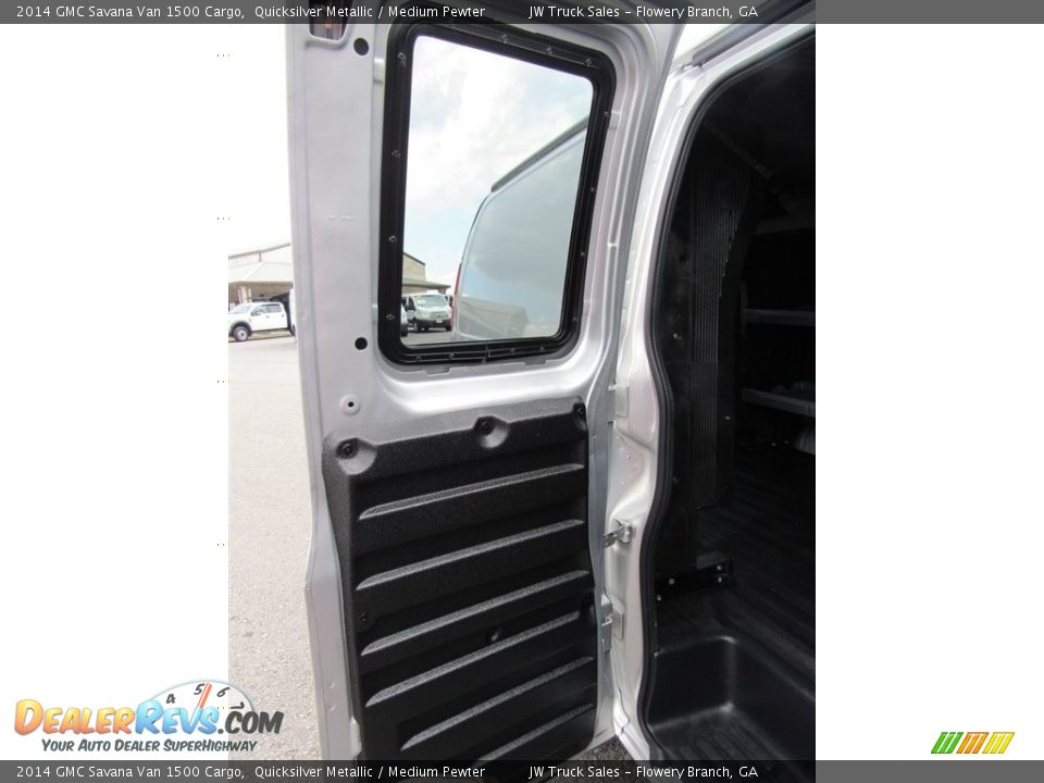 2014 GMC Savana Van 1500 Cargo Quicksilver Metallic / Medium Pewter Photo #31