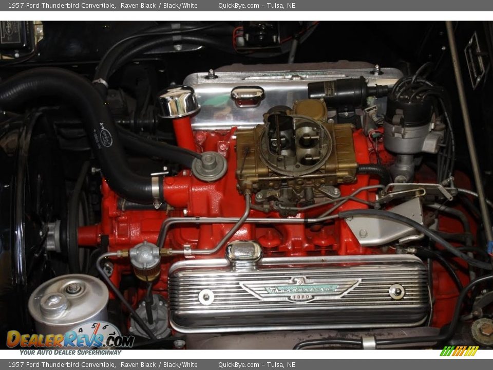 1957 Ford Thunderbird Convertible 312 cid V8 Engine Photo #15