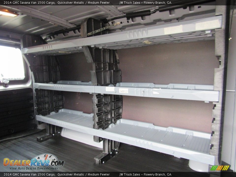 2014 GMC Savana Van 1500 Cargo Quicksilver Metallic / Medium Pewter Photo #34