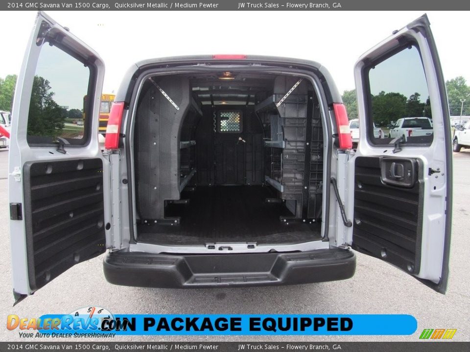 2014 GMC Savana Van 1500 Cargo Quicksilver Metallic / Medium Pewter Photo #36