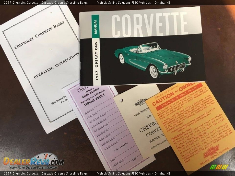 Books/Manuals of 1957 Chevrolet Corvette  Photo #34