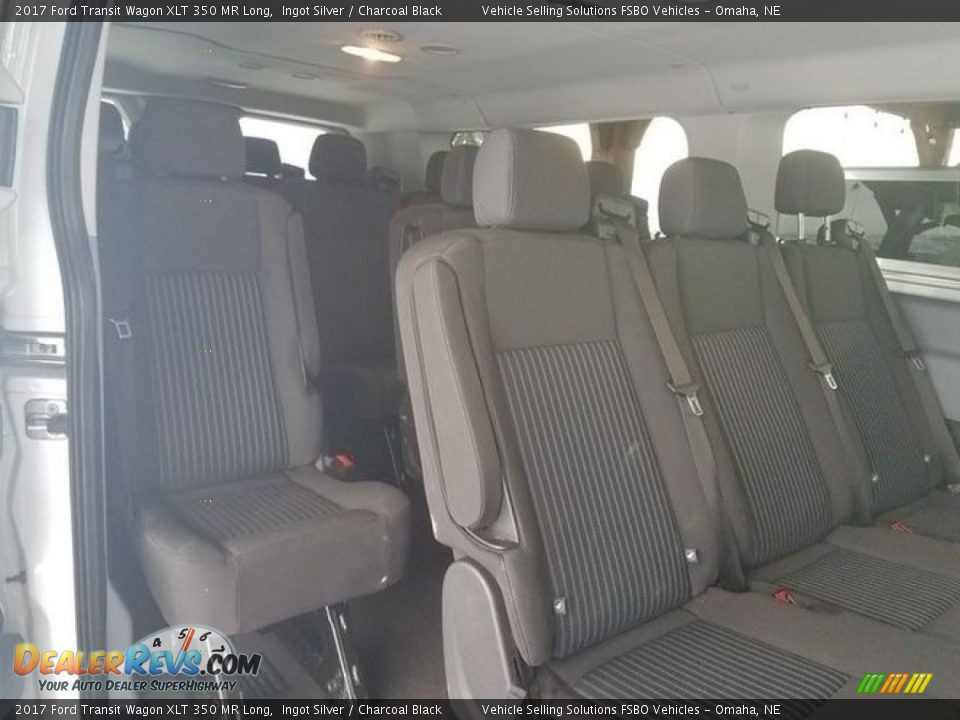 Rear Seat of 2017 Ford Transit Wagon XLT 350 MR Long Photo #5