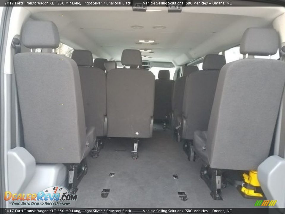 Rear Seat of 2017 Ford Transit Wagon XLT 350 MR Long Photo #6