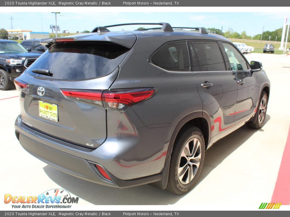 2020 Toyota Highlander XLE Magnetic Gray Metallic / Black Photo #8