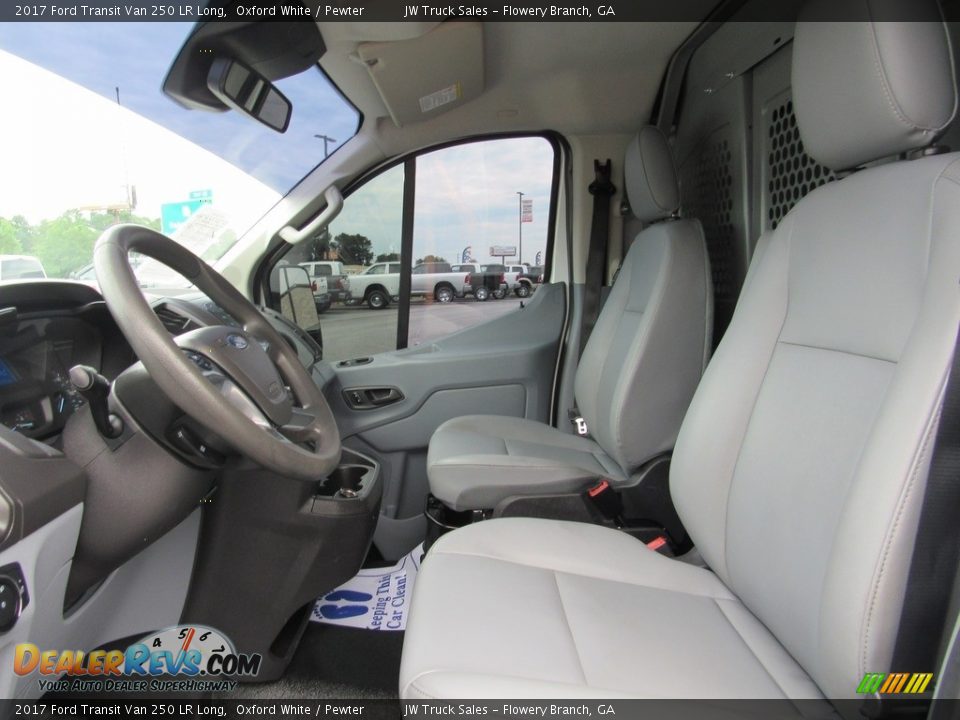 Front Seat of 2017 Ford Transit Van 250 LR Long Photo #19