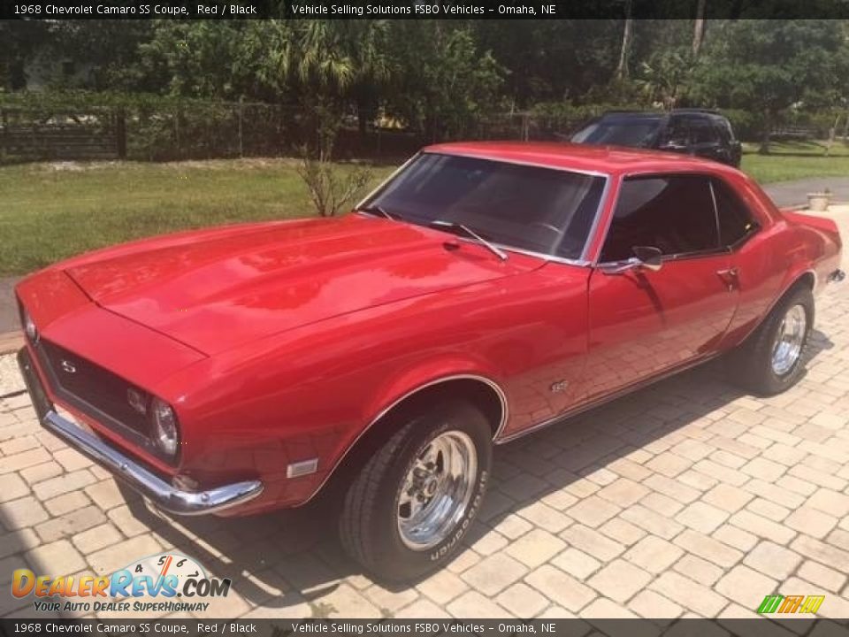 1968 Chevrolet Camaro SS Coupe Red / Black Photo #1