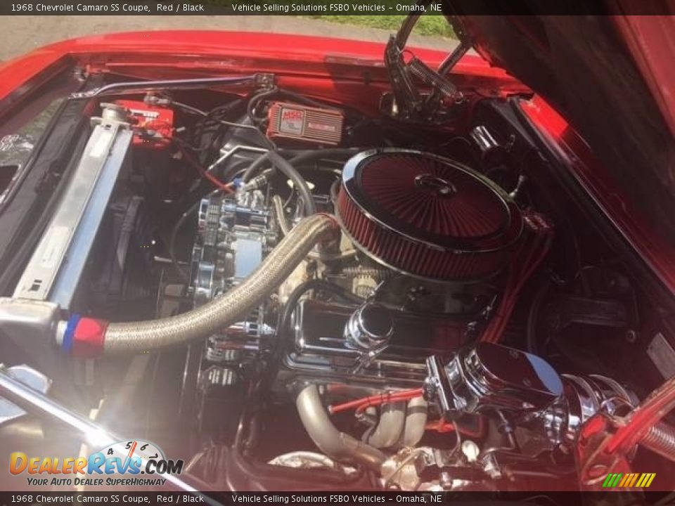 1968 Chevrolet Camaro SS Coupe Red / Black Photo #7