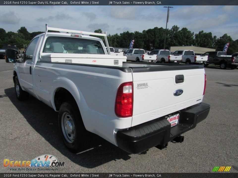 2016 Ford F250 Super Duty XL Regular Cab Oxford White / Steel Photo #3