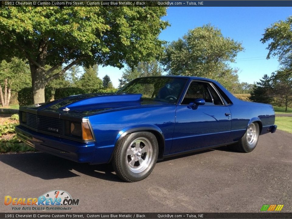 Front 3/4 View of 1981 Chevrolet El Camino Custom Pro Street Photo #2