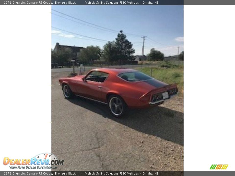 1971 Chevrolet Camaro RS Coupe Bronze / Black Photo #1