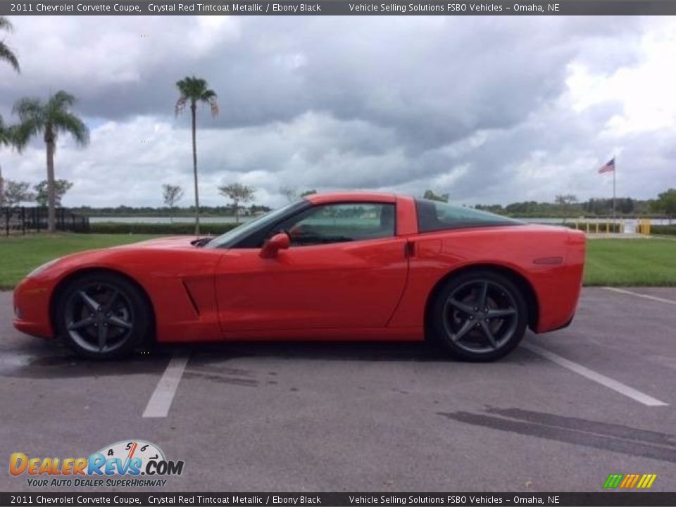 2011 Chevrolet Corvette Coupe Crystal Red Tintcoat Metallic / Ebony Black Photo #1