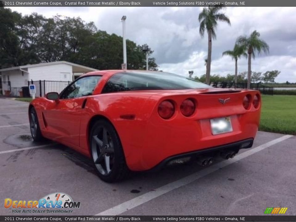 2011 Chevrolet Corvette Coupe Crystal Red Tintcoat Metallic / Ebony Black Photo #3