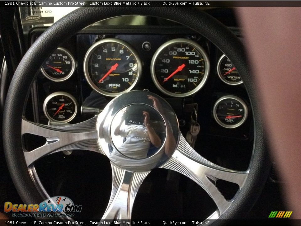 1981 Chevrolet El Camino Custom Pro Street Steering Wheel Photo #12