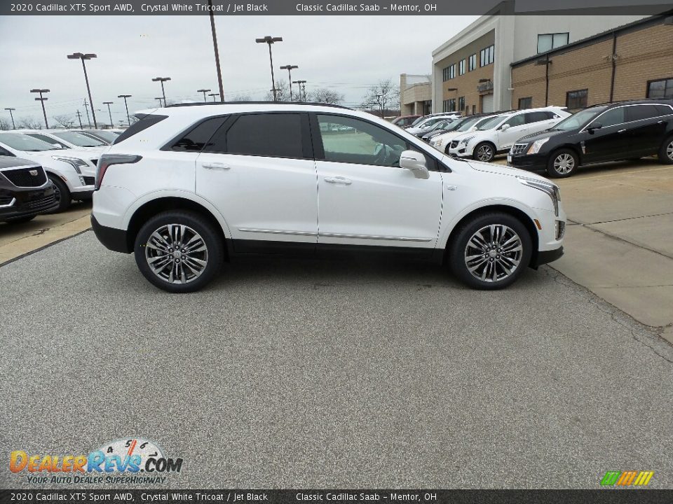 2020 Cadillac XT5 Sport AWD Crystal White Tricoat / Jet Black Photo #2