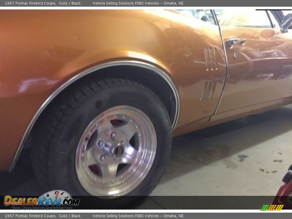 1967 Pontiac Firebird Coupe Gold / Black Photo #3