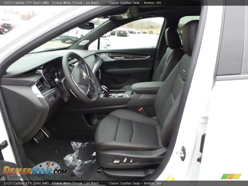 2020 Cadillac XT5 Sport AWD Crystal White Tricoat / Jet Black Photo #3