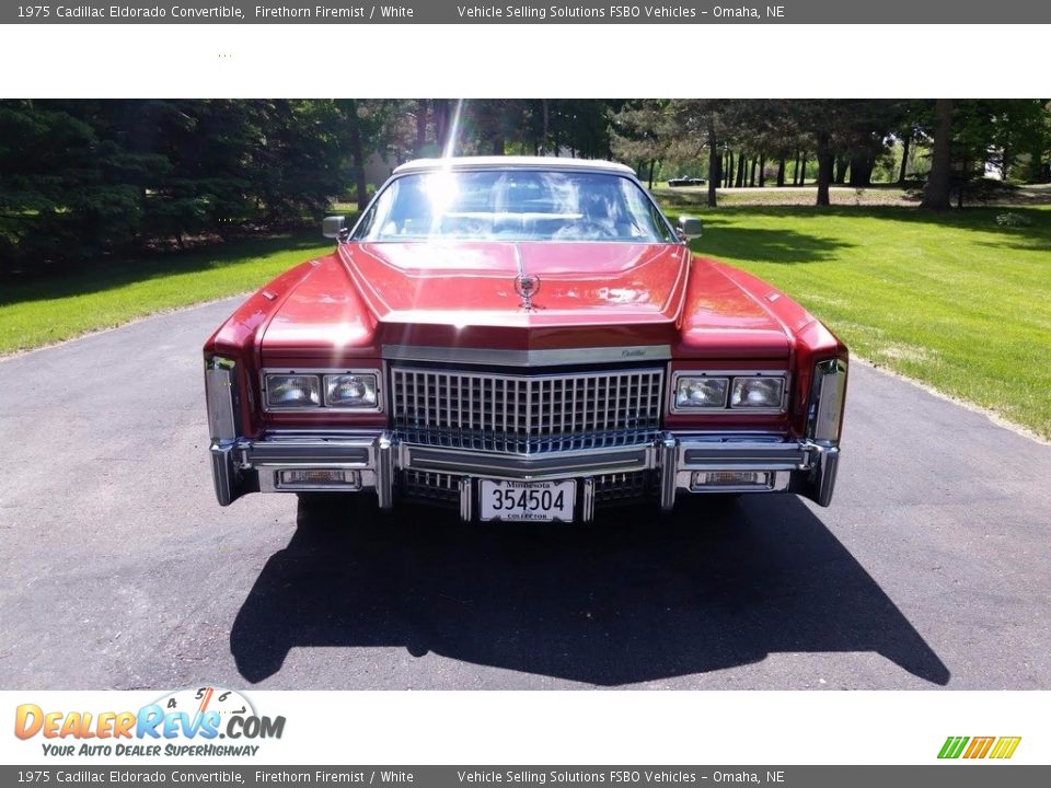 Firethorn Firemist 1975 Cadillac Eldorado Convertible Photo #2