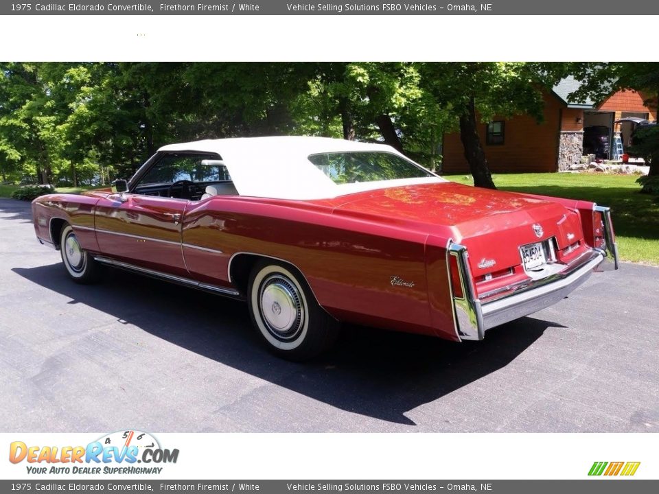 Firethorn Firemist 1975 Cadillac Eldorado Convertible Photo #4