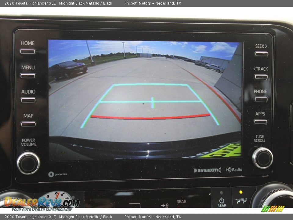 2020 Toyota Highlander XLE Midnight Black Metallic / Black Photo #18
